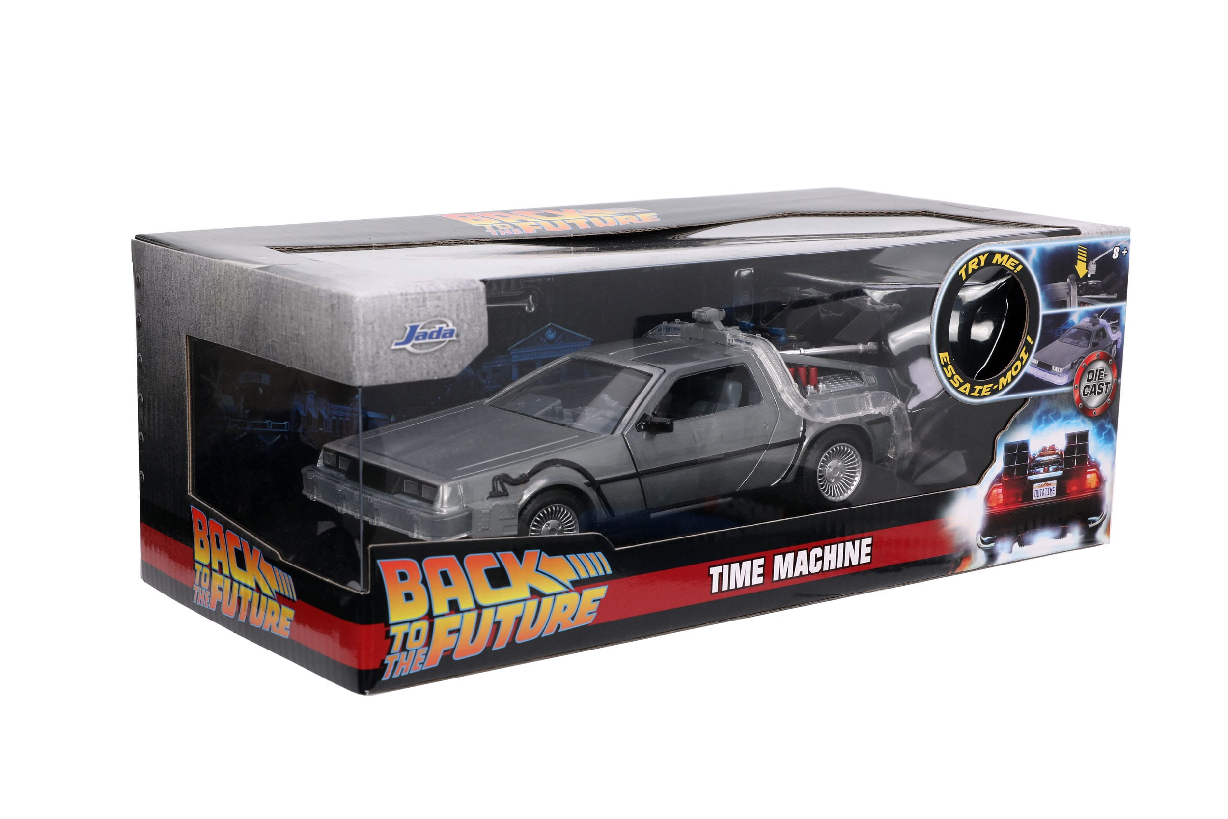 Regreso al futuro - Delorean escala 1/24 de la pelíacula 1